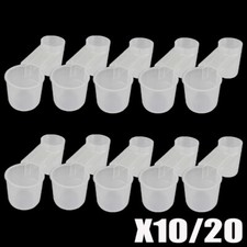 10/20XPet Bird Feeder Drinker Cup Water Bottle Chicken Poultry Dove Pigeon Quail