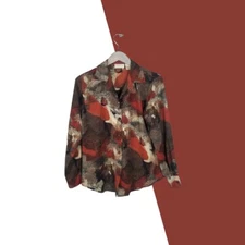 Caviar Long Sleeve Button Down Blouse