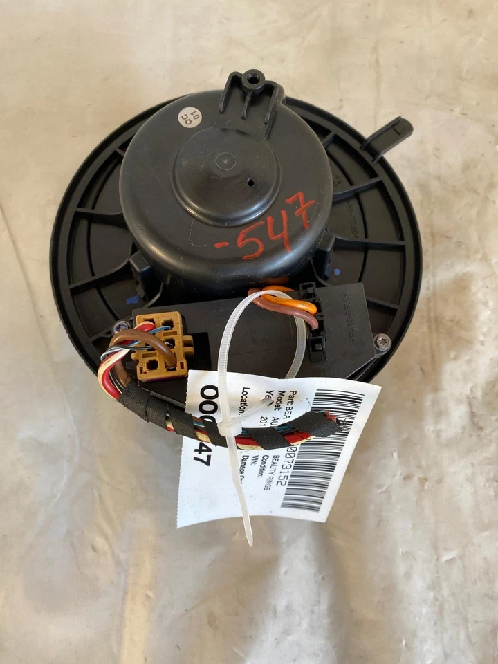 AUDI A3 2006-2013 calentador ventilador motor 2,0 L 4 cilindros OEM Foto 3 de 4