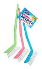 3pc Washing up Brushes Set Kitchen Cleaning Tool Dishes Pot Pan Sink Scrubbing