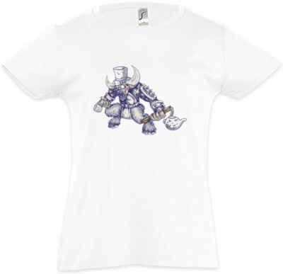 Tea Monster Kids Girls T-Shirt Japanese Taurus Teacup Addiction Love Japan