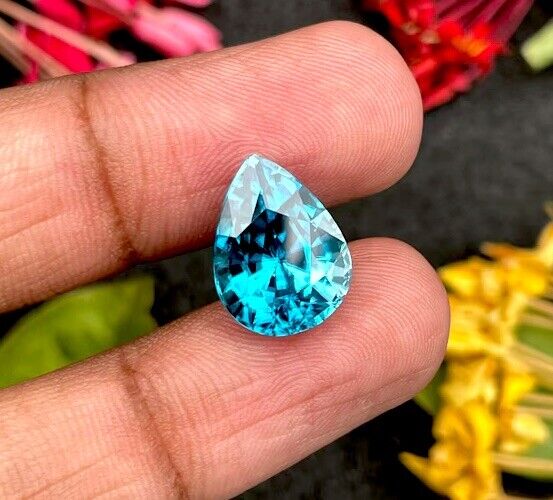 Blue Zircon 12.57ct (ZI1131) natural gemstone | eBay Blue Zircon 12.57ct (ZI1131) natural gemstone | eBay