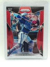 Reese McGuire 2019 Prizm Baseball - RED MOJO RC (149/299) - Toronto Blue Jays