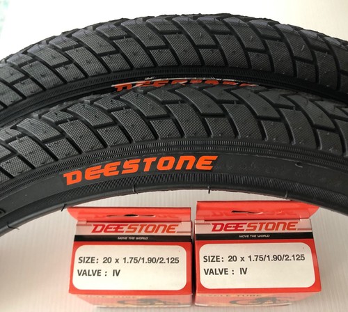 2 COPERTONI 20 X 1.95 Slick Deestone +2 CAMERE 20 Deestone MTB Bmx | eBay