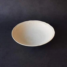 Mino ware Deep Plate M - Linker White