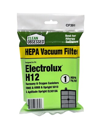 Clean Obsessed HEPA Staubsaugerfilter Für Electrolux H12 Weiß Filter Kit