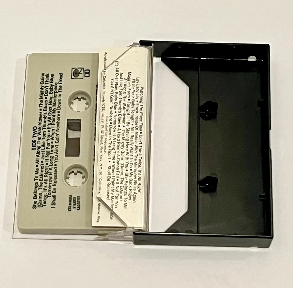 1980's Columbia Bob Dylan's Greatest Hits Vol. 2 Cassette Tape Tested - Image 3 of 4