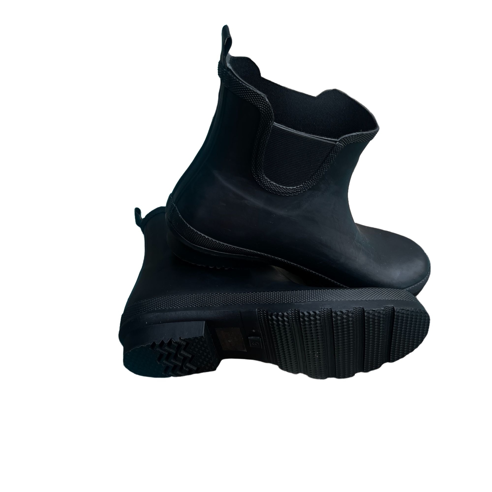 Hey Girl by Corkys Size 9 Yikes Rain Womens Boots Ankle Low Heel 12