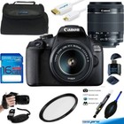 Canon EOS 2000D / Rebel T7 24.1MP DSLR Camera + 18-55mm Lens + Starter Kit