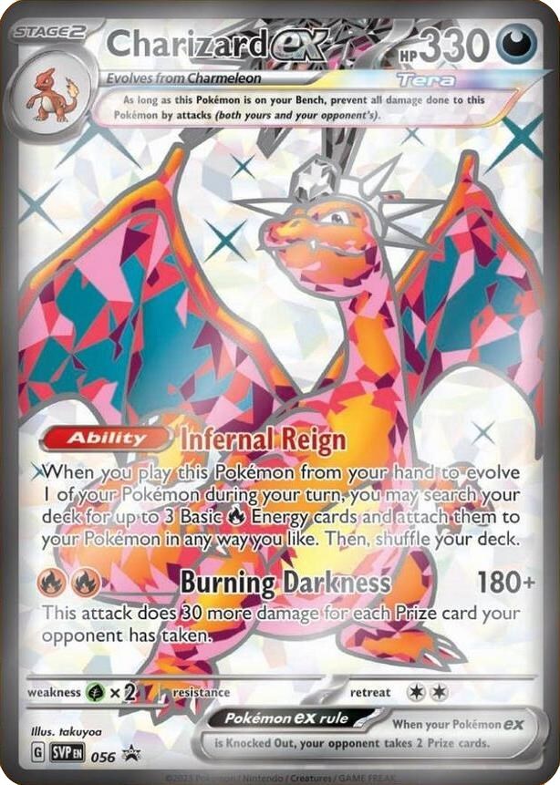 Charizard ex 056 Sv: Scarlet & Violet Promo Cards Holo