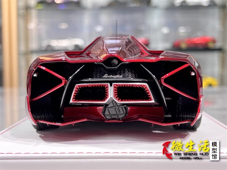 自動車 Lamborghini Egoista , MR collection 1/18 CE 1:18 Lamborghini Egoista concept car Model Resin Diecast Gifts