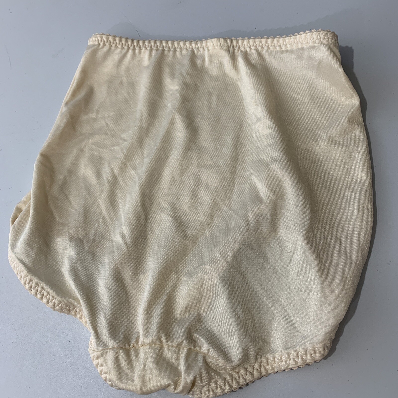 LOT OF 2 Hanes Her Way Beige Satin Girdle Shaper Panty 0500 VTG