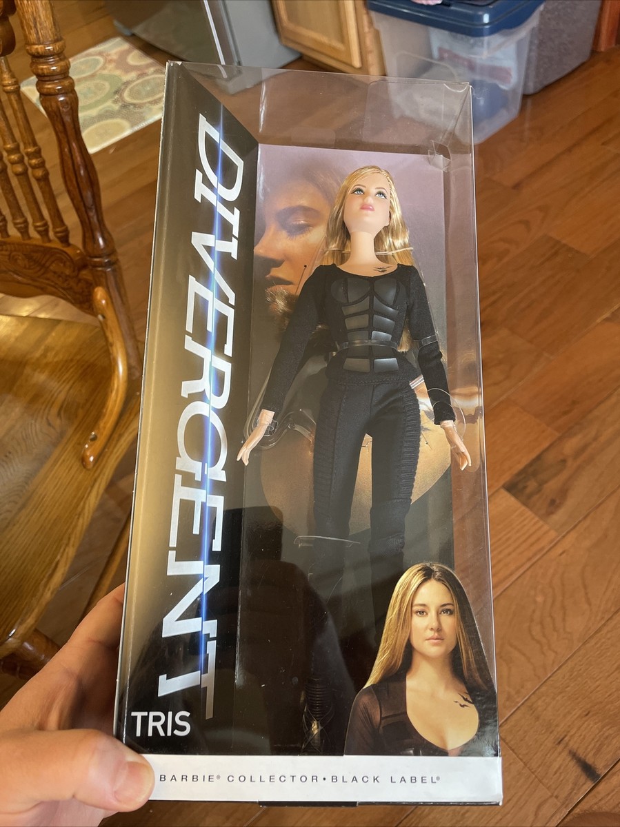 Mattel Barbie Divergent Movie Tris Black Label Doll Figure