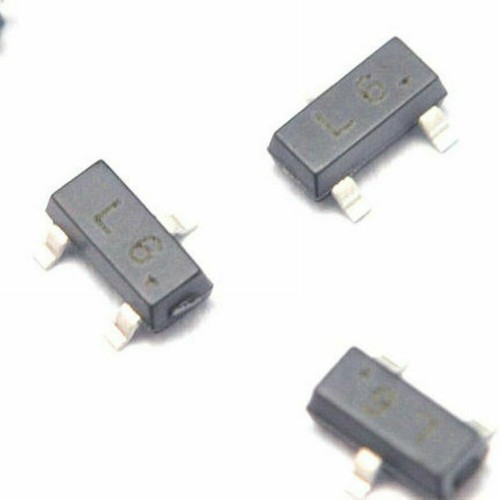 2SC1623 L6 0.1A/50V NPN SOT-23 SMD transistor - Picture 5 of 6