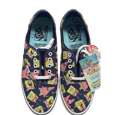 Vans Sneakers x Spongebob Comfycush Aloha Bob Patrick Star Men Size 10 New
