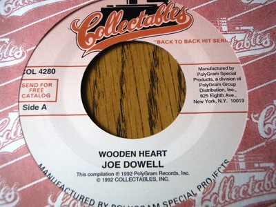 joe dowell - wooden heart / the four evers - be my girl 7