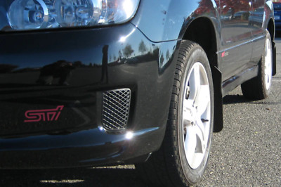 Rally Armor MF5 BAS BLK Für : 2003-2008 Subaru Forester Basic Schwarz Mud Klapp