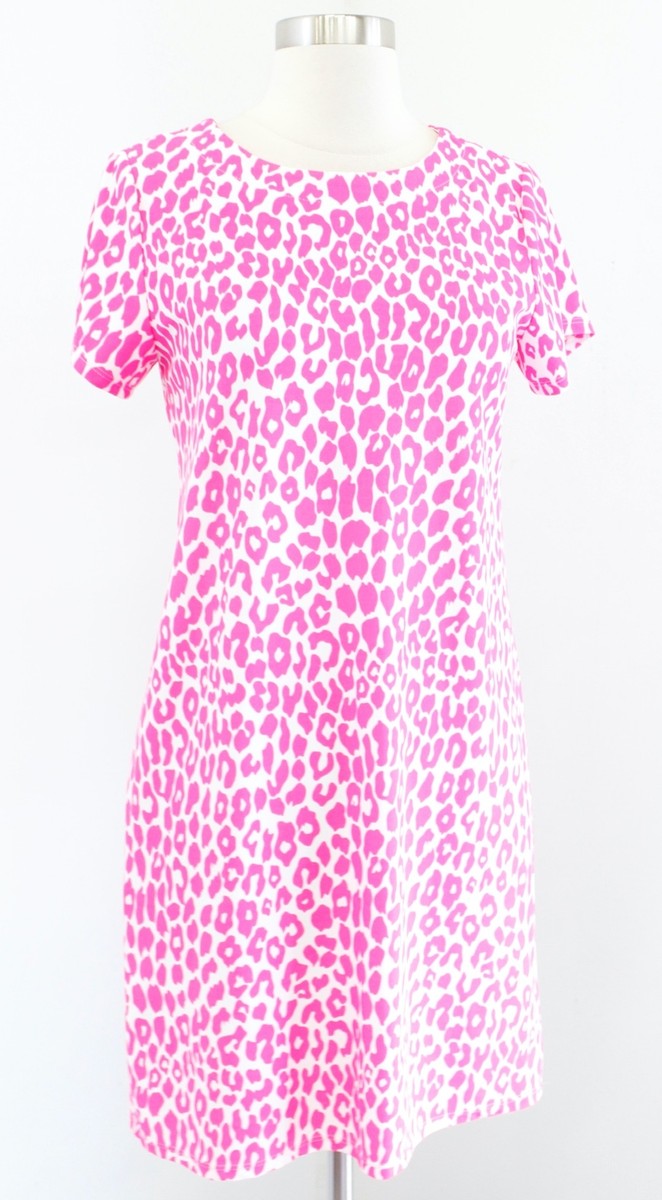 pink and white leopard print dress Leopard Print on Light Pink Dress miles the label