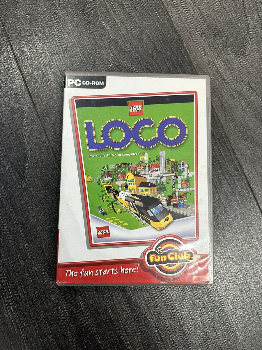 LEGO LOCO PC Train Set Simulator for the Kids NEW UK