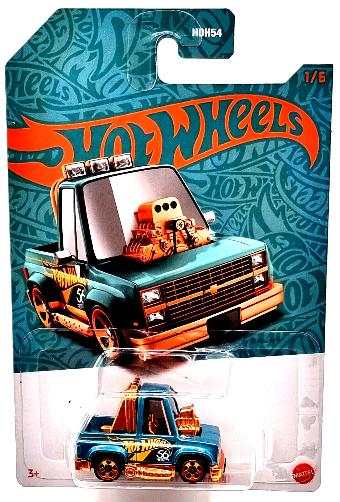 Hot Wheels Pearl And Chrome Serie Auto Car TooD 83Chevy Silverado 16 2190₽