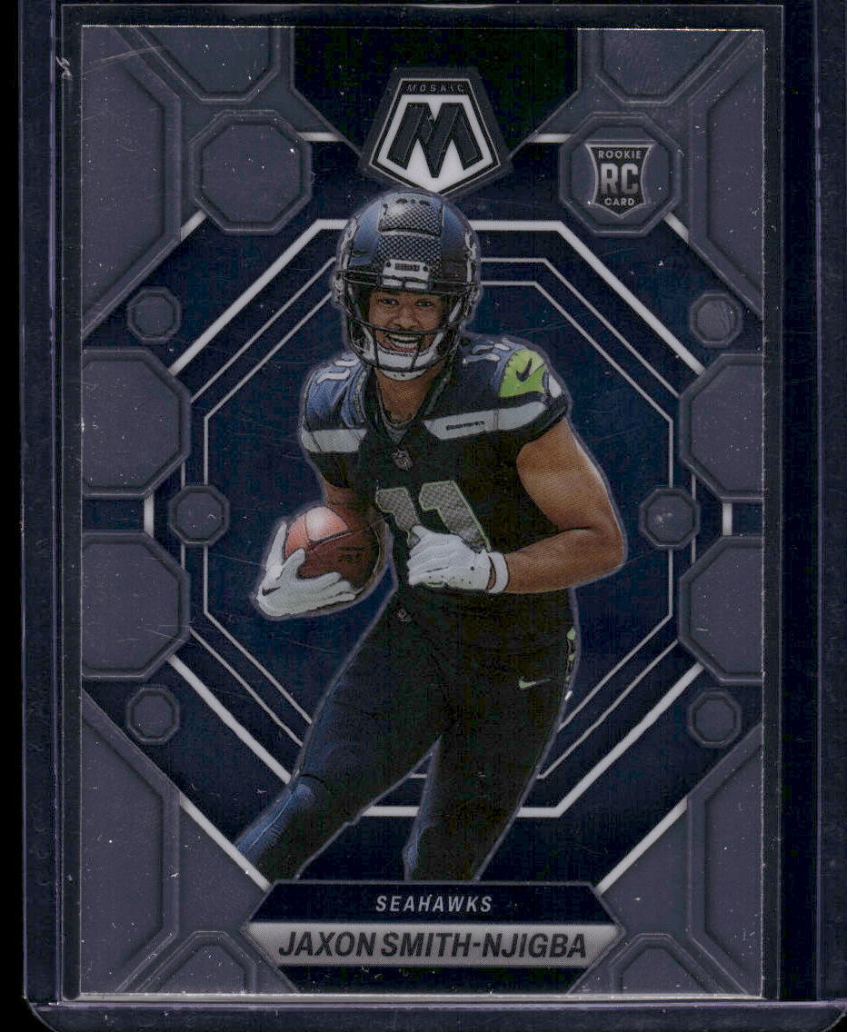 2023 Panini Mosaic #331 Jaxon Smith-Njigba Silver