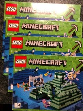 lego minecraft ocean monument instructions