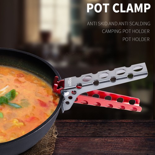 Sundick Aluminum Pot Clamp Aluminum Pan Handler for Rust Prevention L0R7 - Picture 4 of 8