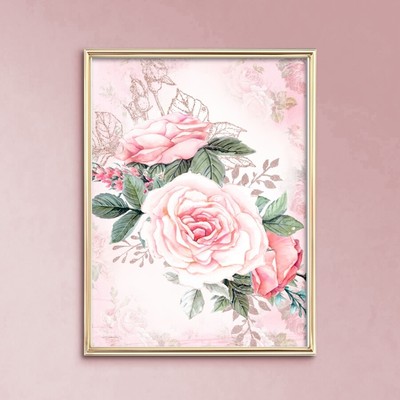 nursery floral wall art