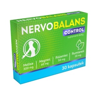 Nervobalans Control 30 Kapseln - Stressabbau ALG Pharma