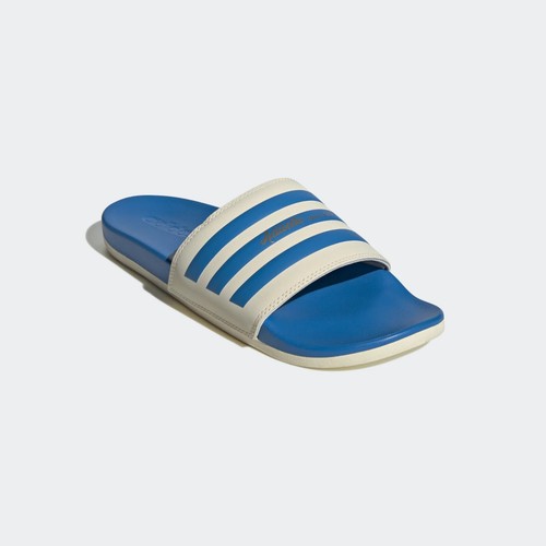 adidas ADILETTE COMFORT Mens Wonder White/Blue Rush/Gold Metallic GW8753  Slides | eBay