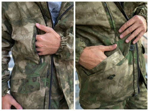 GORKA-5 Russian Special Forces Combat Suit Camouflage Uniform Top Pants Set Men image 4