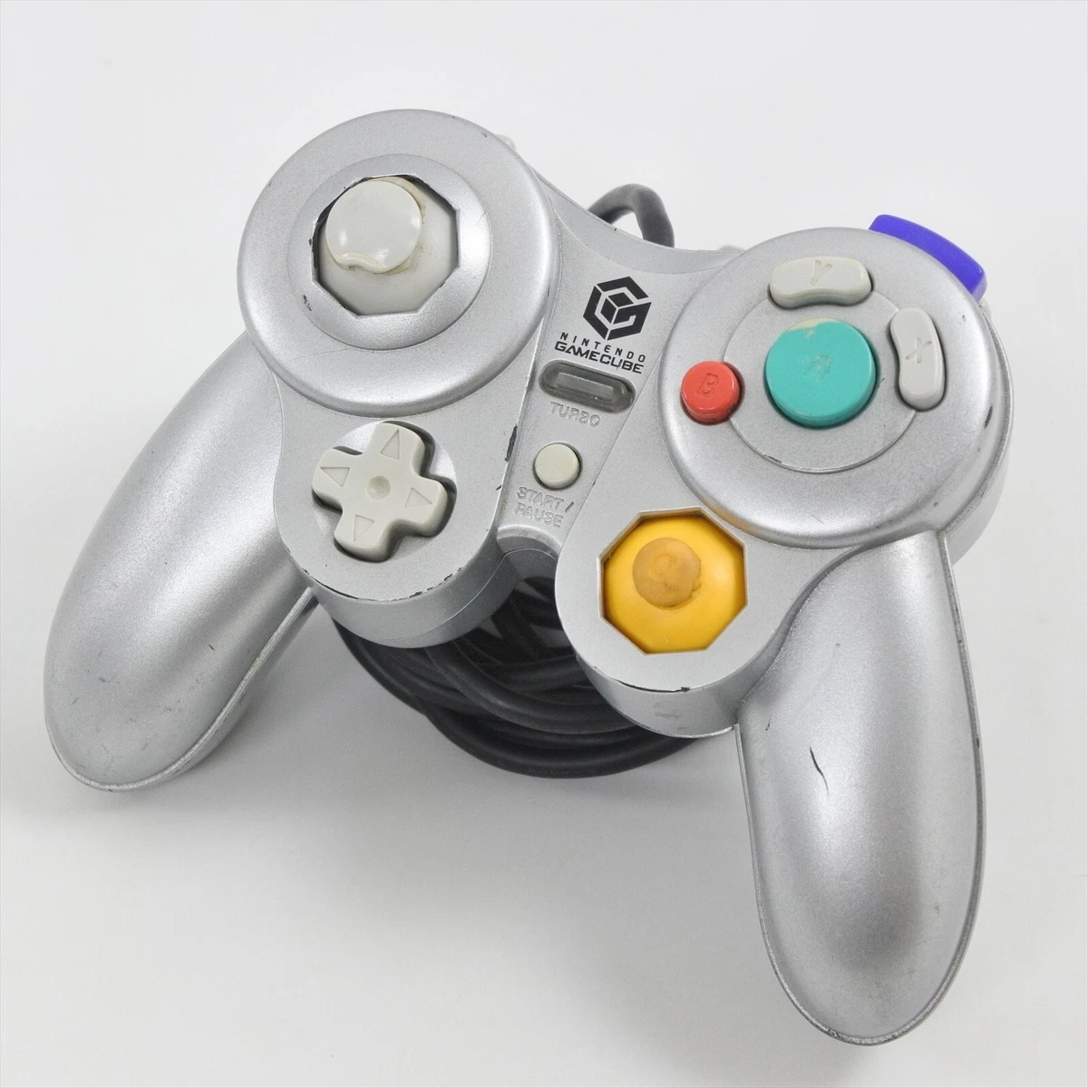 Gamecube JOY PAD CUBE MINI Metal Silver Controller JGC 002