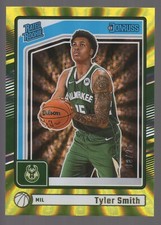 2024-25 Donruss NBA TYLER SMITH #212 Holo Yellow Laser Rated Rookie #08/25 SSP