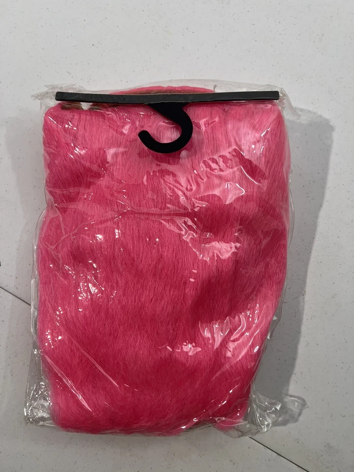 Peluca Poppy The Troll Rosa Pelo Sintético Cos Calidad de Juego Personaje Disfraz Peluca Foto 2 de 4