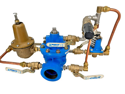 WATTS LFF115-74 1-1/2'' NPT Pressure Reducing Automatic Control Valve w/ By-Pass