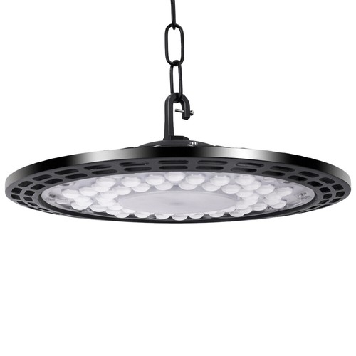 400W UFO LED luces de interior lámpara industrial foco de interior blanco inundador Hochbay - Imagen 24 de 24
