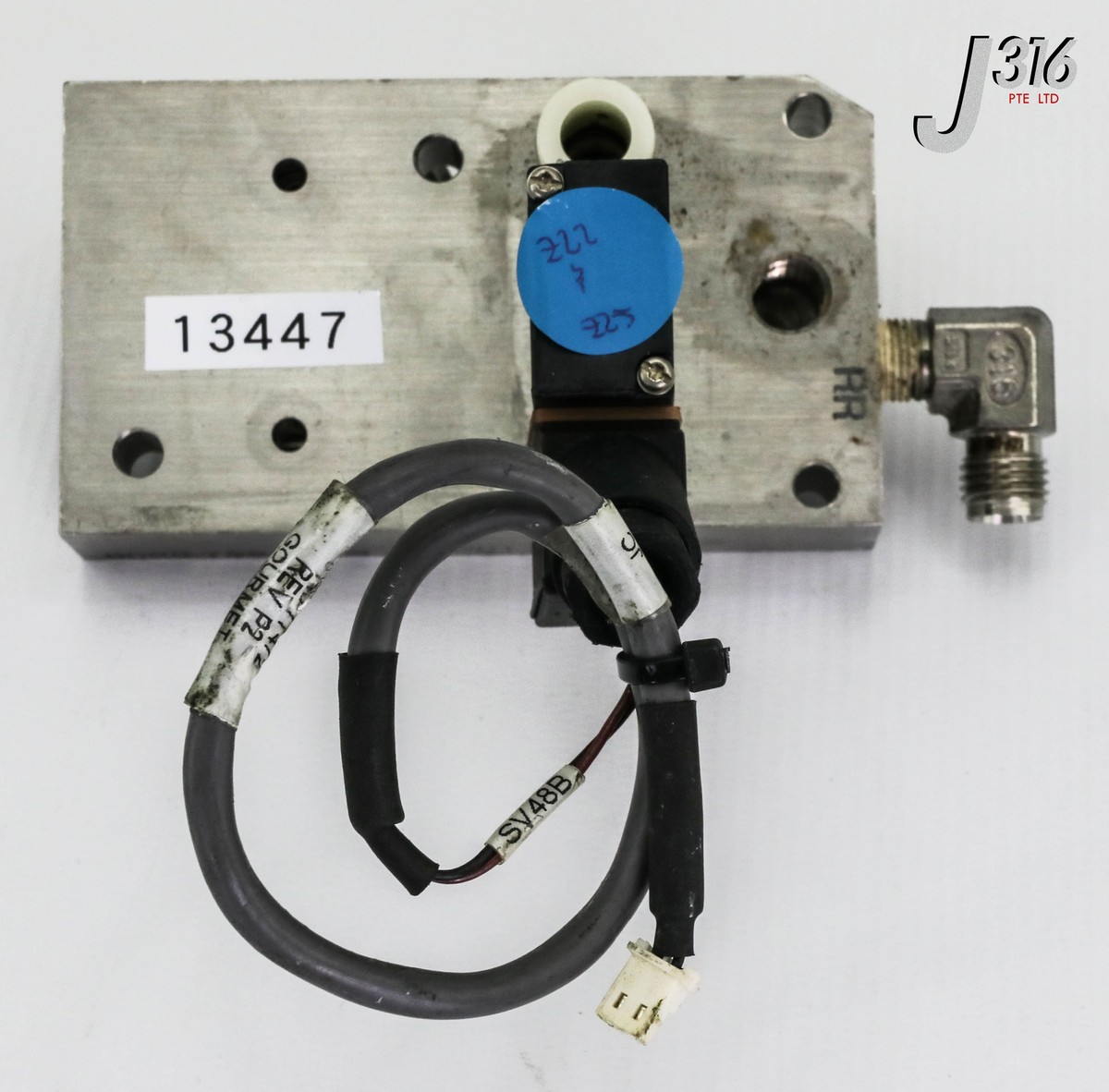 13447 APPLIED MATERIALS RR MANIFOLD, 0190-77472 W/ BURKERT US0F01