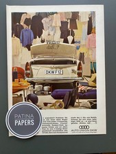 1963 Auto Union DKW F12 Oldtimer Audi F 12 Vintage Ad Werbung Reklame