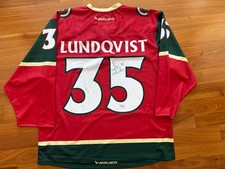 Henrik Lundqvist Autographed Signed Frolunda Indians New York Rangers Jersey