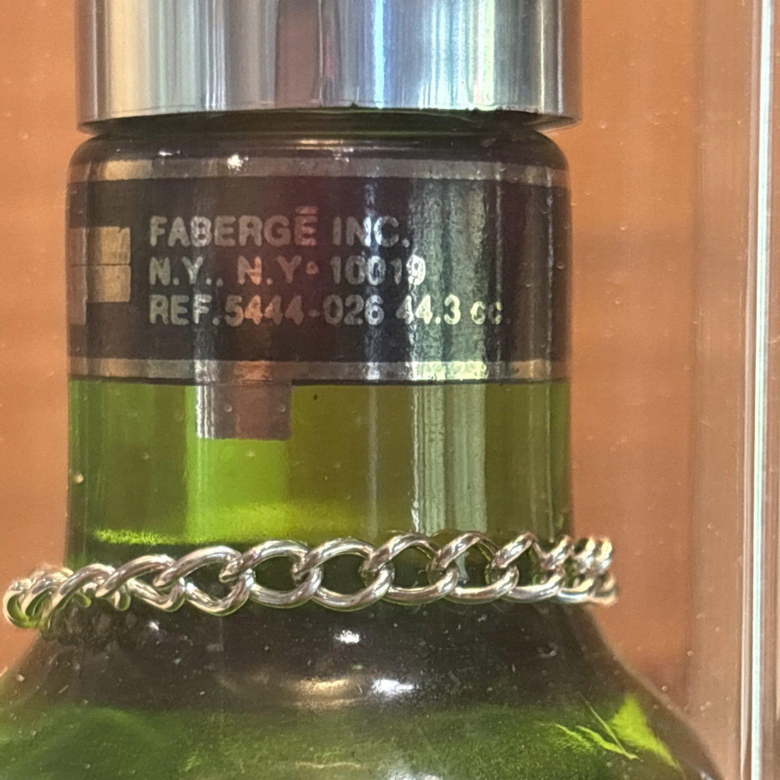 Vintage Fabergé Brut Men Lotion Cologne 1.5 fl oz Splash On USA Olympic Sticker