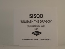SISQO UNLEASH THE DRAGON (H1) 1 Track Promo CD Single including White Sleeve MER