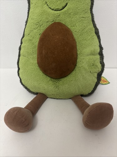 Jellycat Huge Amusables Avocado Plush 20” - New w Tags - Picture 5 of 13