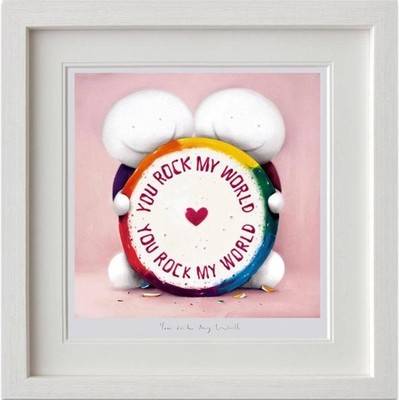 You Rock My World von Doug Hyde. Gerahmt, Signiert, Limited Edition