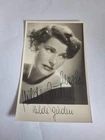 Card Hilde Güden (singer) with autograph-original.