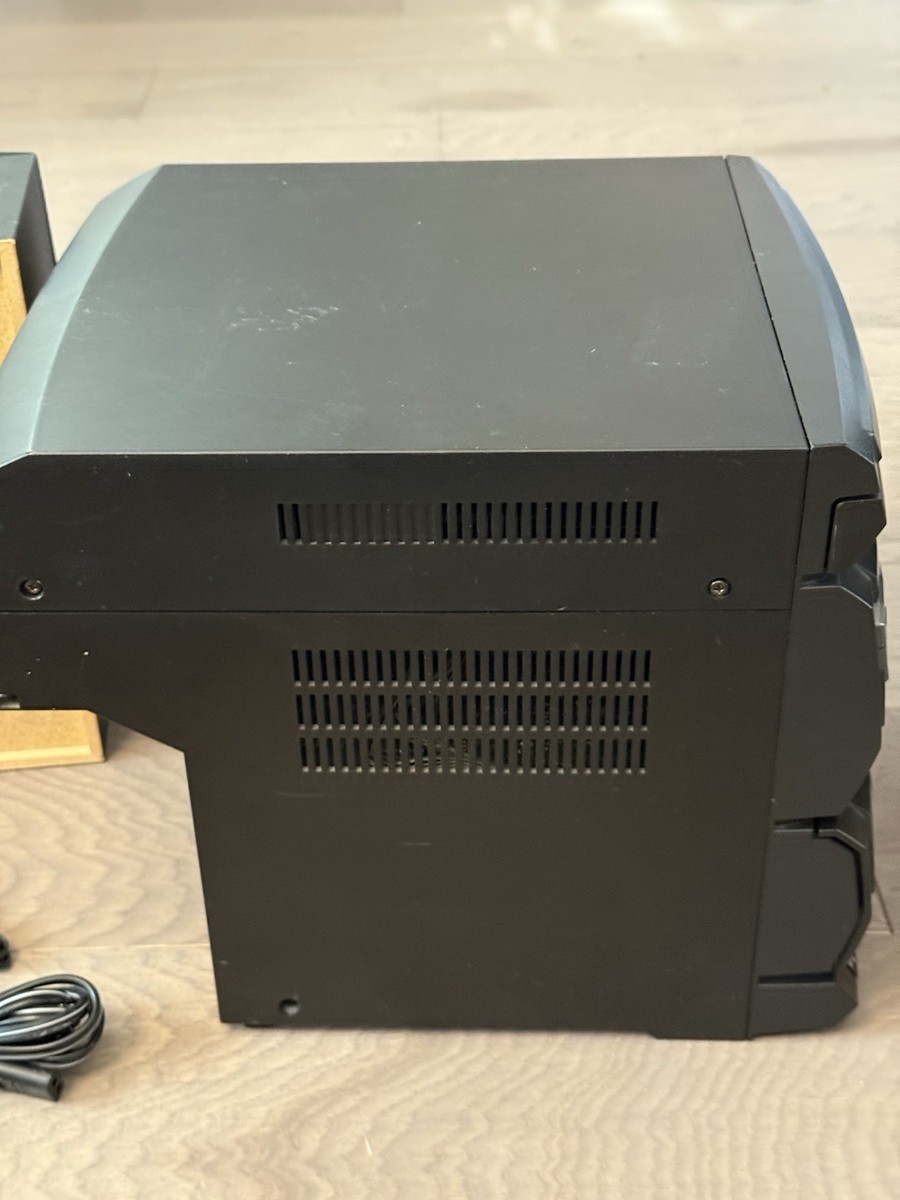 Sharp 3-CD Changer Player Mini Component System & Speakers CD