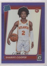 2021 Panini Donruss Optic Rated Purple Prizm Sharife Cooper #158 Rookie RC 0w6p