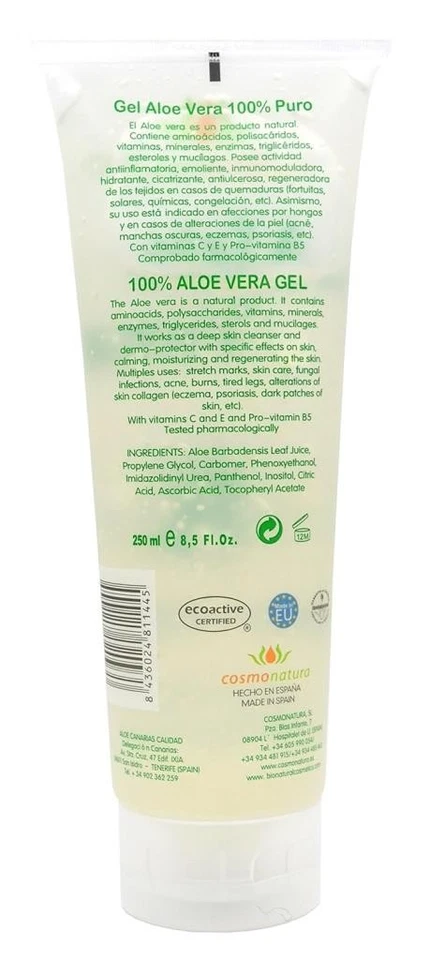 Pere Marve Canaria Aloe Vera Gel 100% 250 ml - Bild 2 von 2