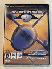 X-PLANE 9 Ultra realistic Flight Simulator Video Game Formatted for Apple Mac