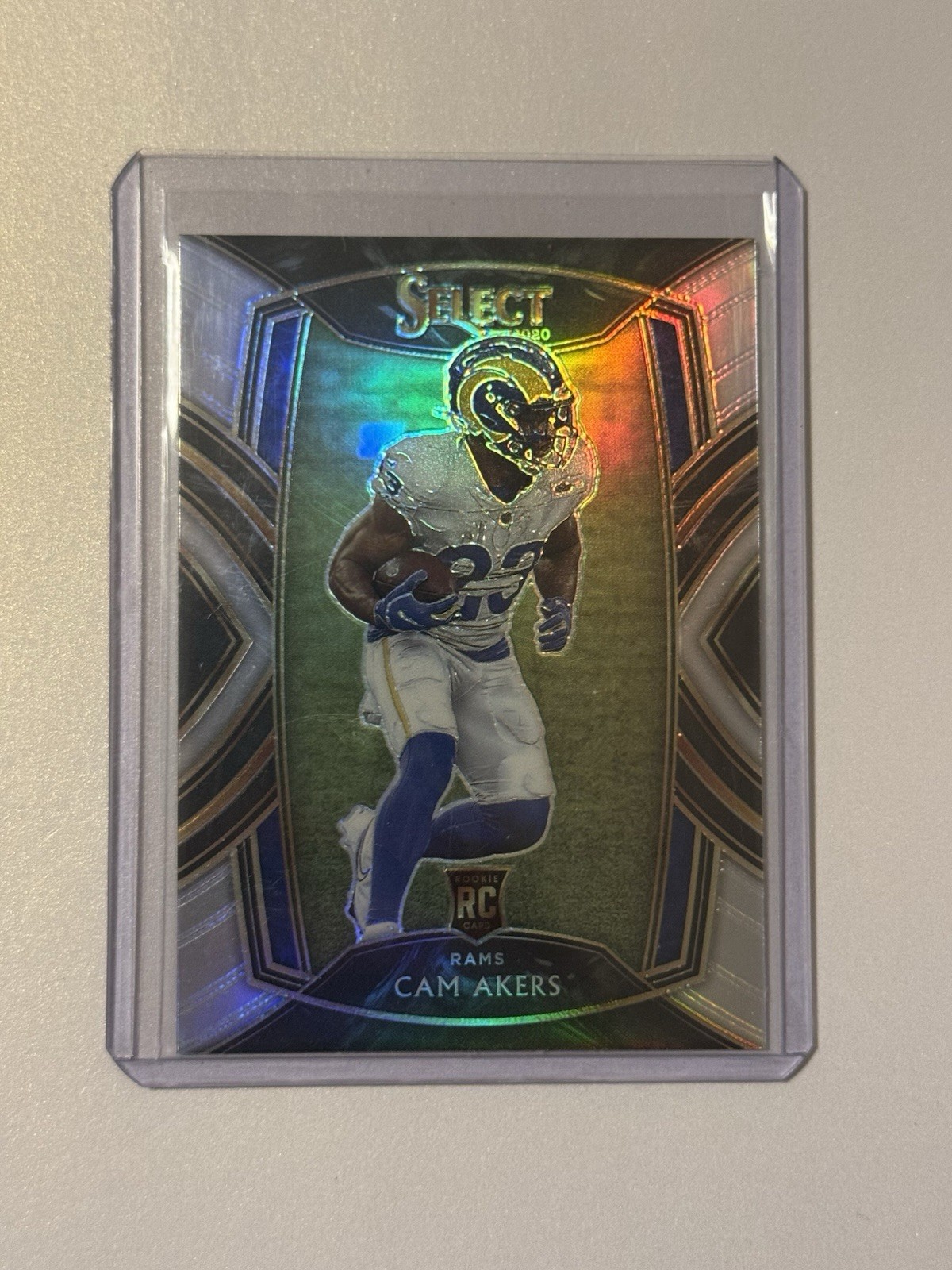 2020 Panini Select - Club Level Cam Akers #255 Silver Prizm (RC)