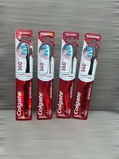 Colgate 360 Advanced Whitening Optic White Toothbrush, Soft Lot of 4 